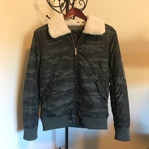 Sanctuary military bomber jacket